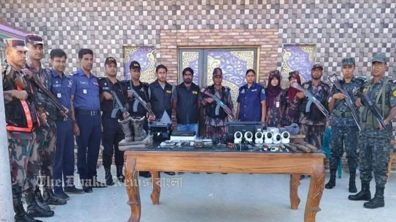 আলোচিত শাহীন ডাকাতের আস্তানায় যৌথ বাহিনীর অভিযান