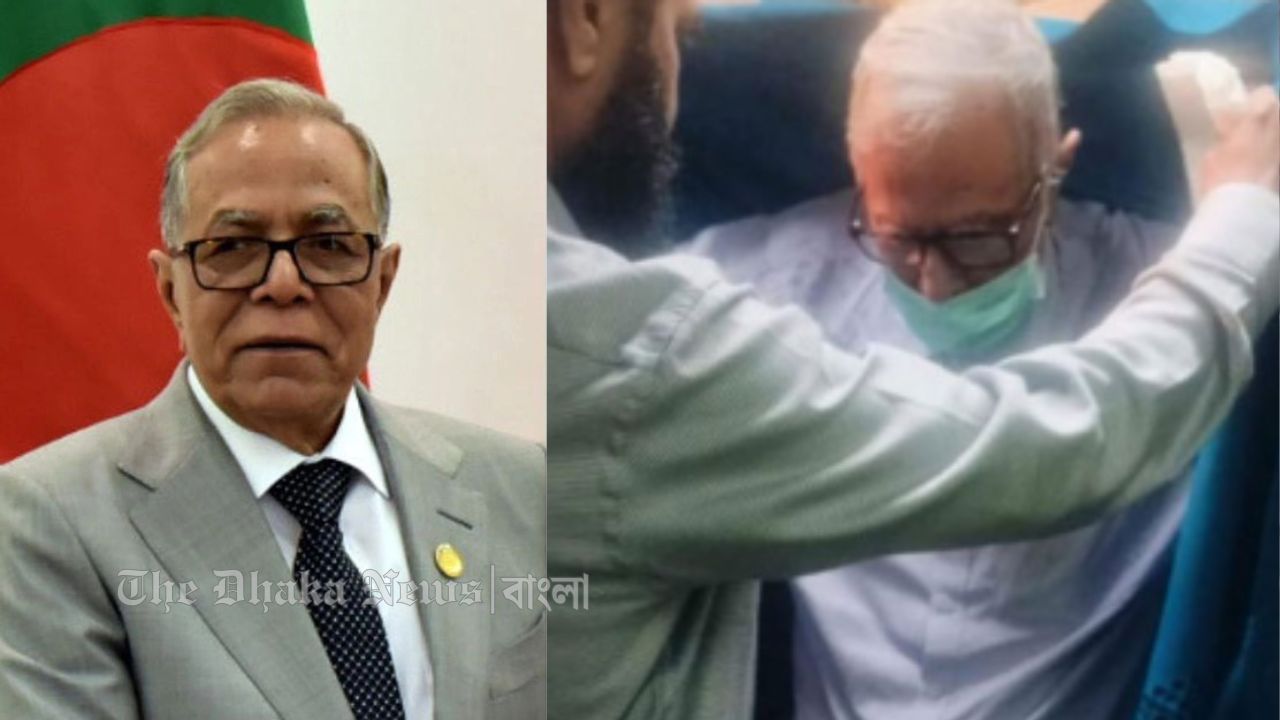 গভীর রাতে দেশে ফিরেছেন আবদুল হামিদ