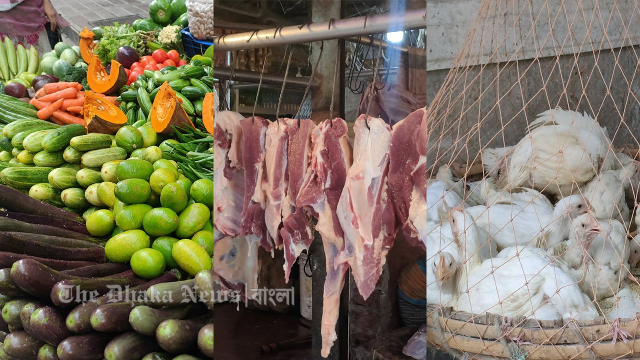 সবজির দামে উত্তাপ, মাংসের দরও বাড়তি