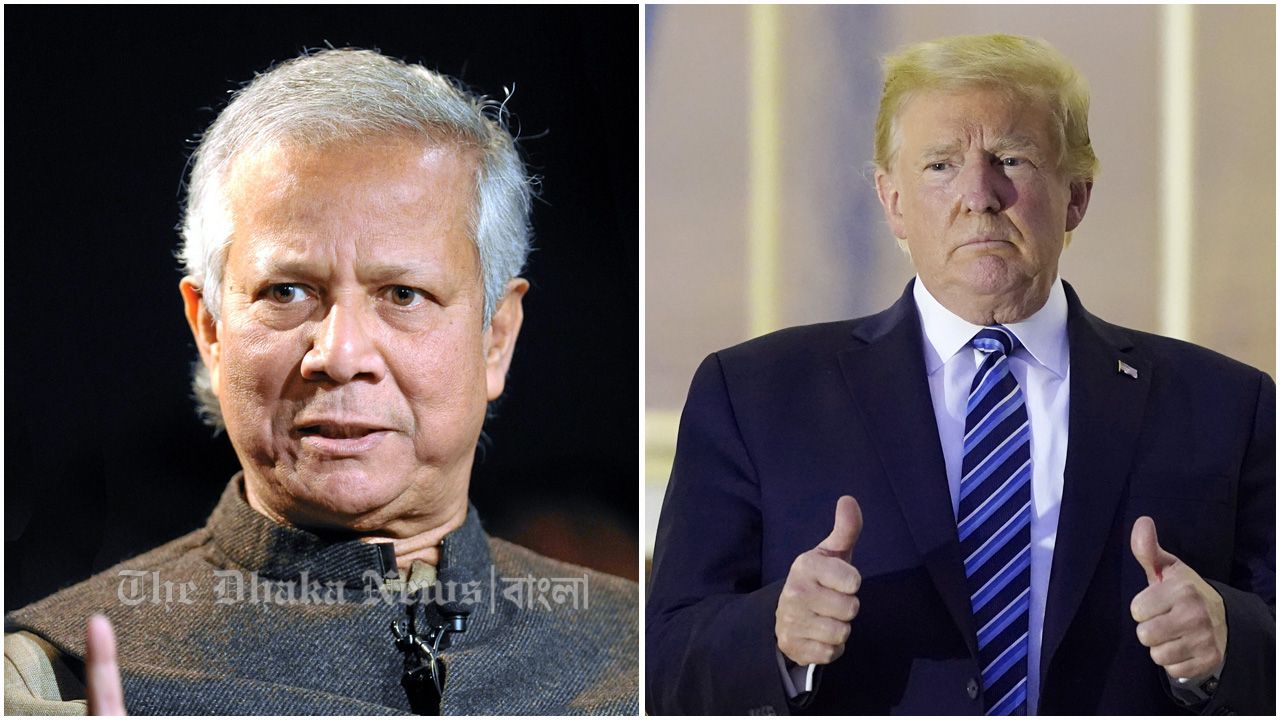 ড. ইউনূসকে ট্রাম্পের চিঠি, বাংলাদেশি পণ্যে ৩৫ শতাংশ শুল্ক আরোপ