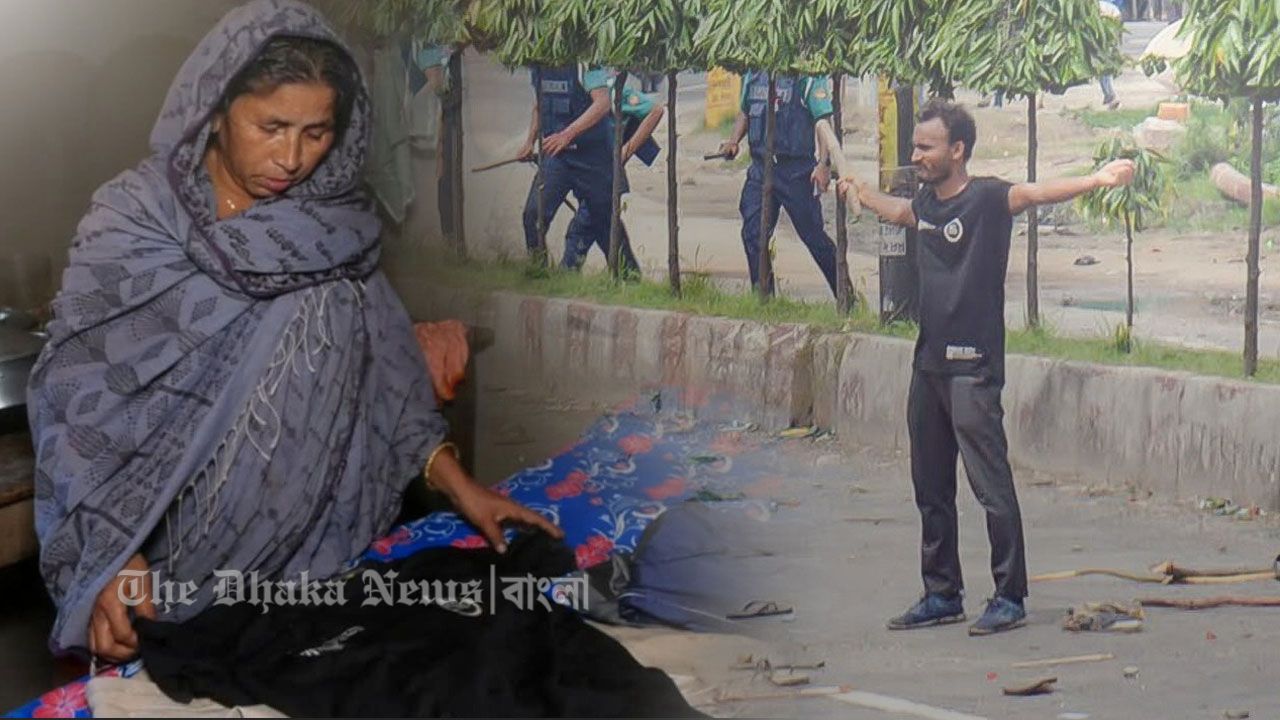 ছেলের হত্যাকারীদের বিচার দেখতে বাঁচতে চান শহীদ আবু সাঈদের বাবা-মা  