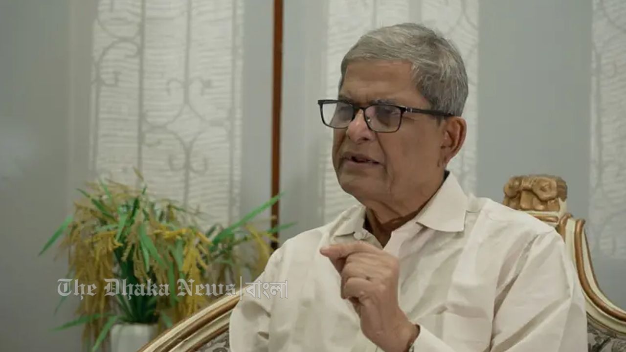 এই সময়’-কে আমি কোনো সাক্ষাৎকার দেইনি : মির্জা ফখরুল