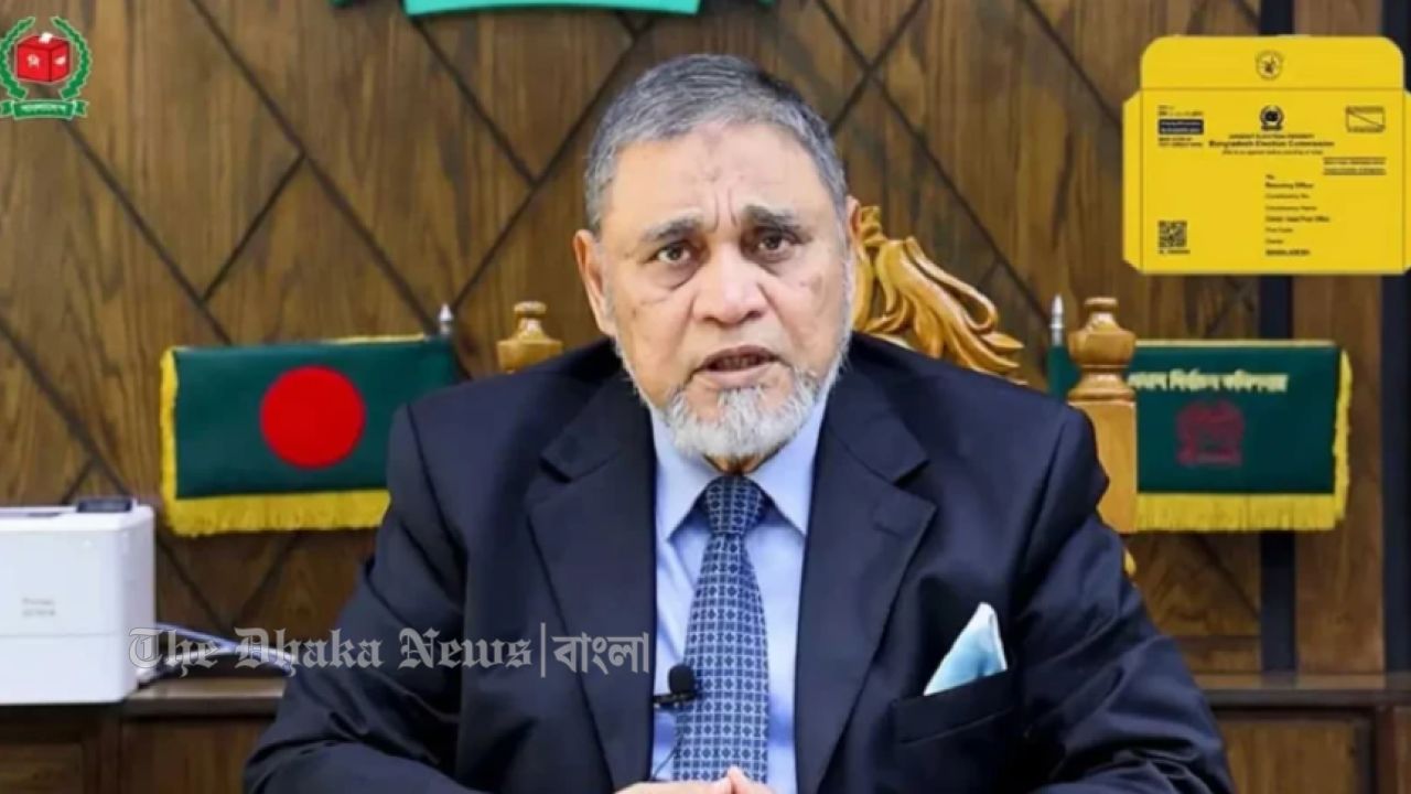 এবারের নির্বাচন জীবনের শেষ সুযোগ হিসেবে নিয়েছি : সিইসি