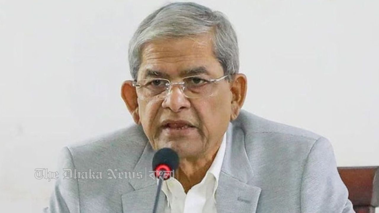 কিছু দল নির্বাচন পেছানোর চেষ্টা করছে: মির্জা ফখরুল