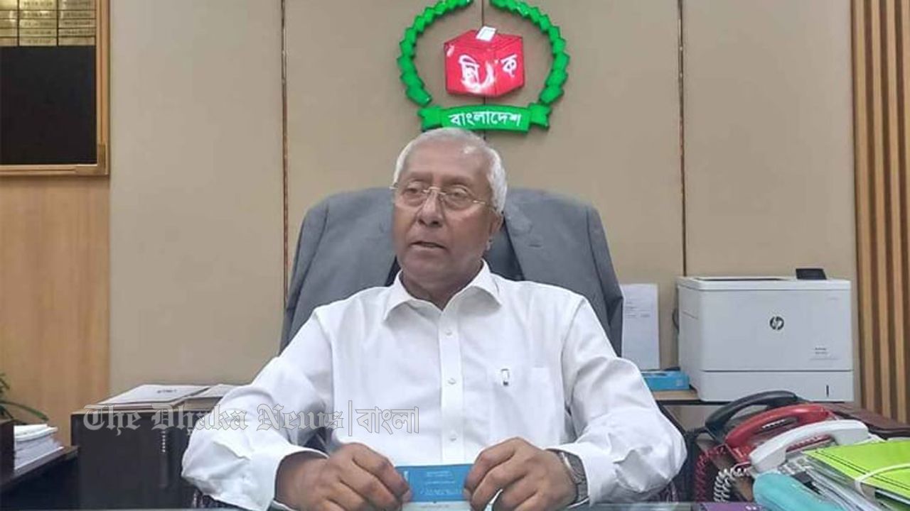 কারও চাপে ‘শাপলা কলি’ প্রতীক অন্তর্ভুক্ত হয়নি : ইসি সচিব