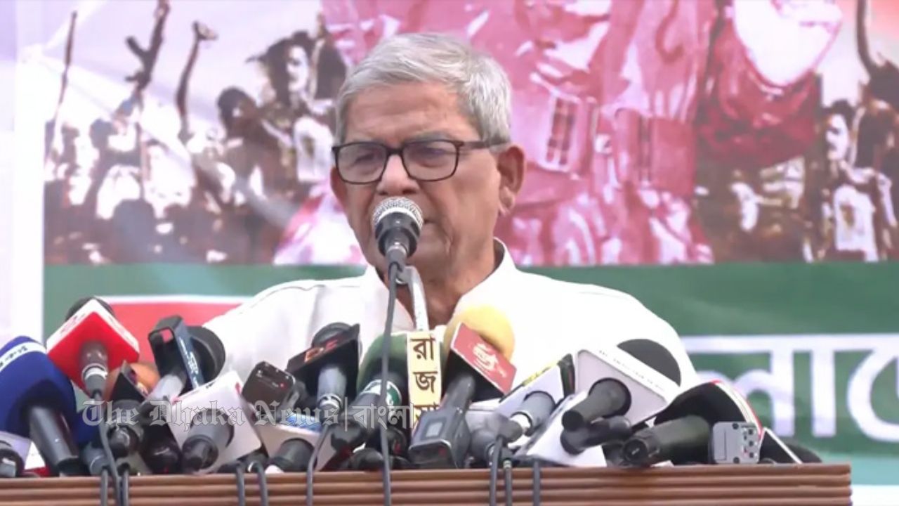 ফেব্রুয়ারির পর নির্বাচন হলে মানুষ মেনে নেবে না : মির্জা ফখরুল