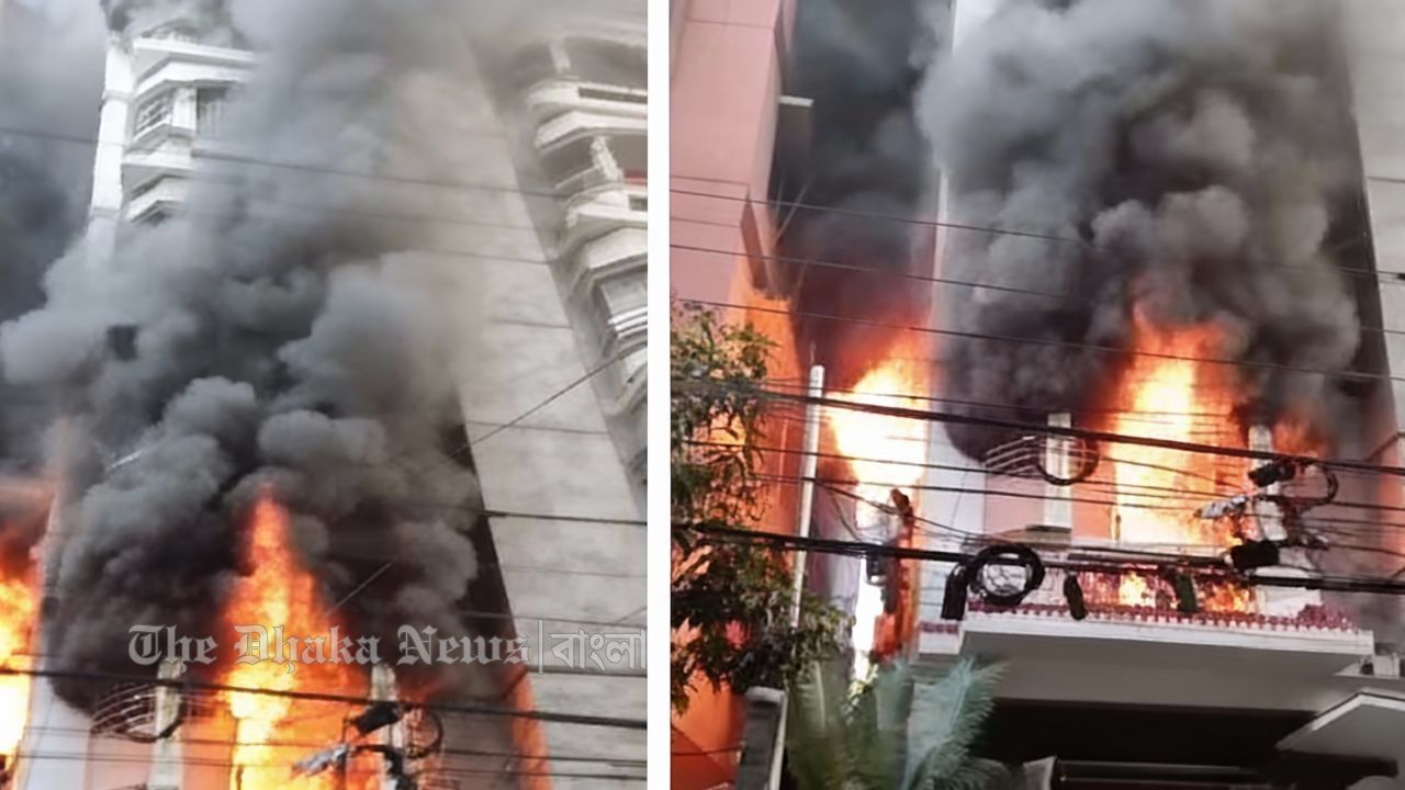 উত্তরায় আবাসিক ভবনে আগুন: প্রাণ গেল শিশু রিশানসহ ৬ জনের