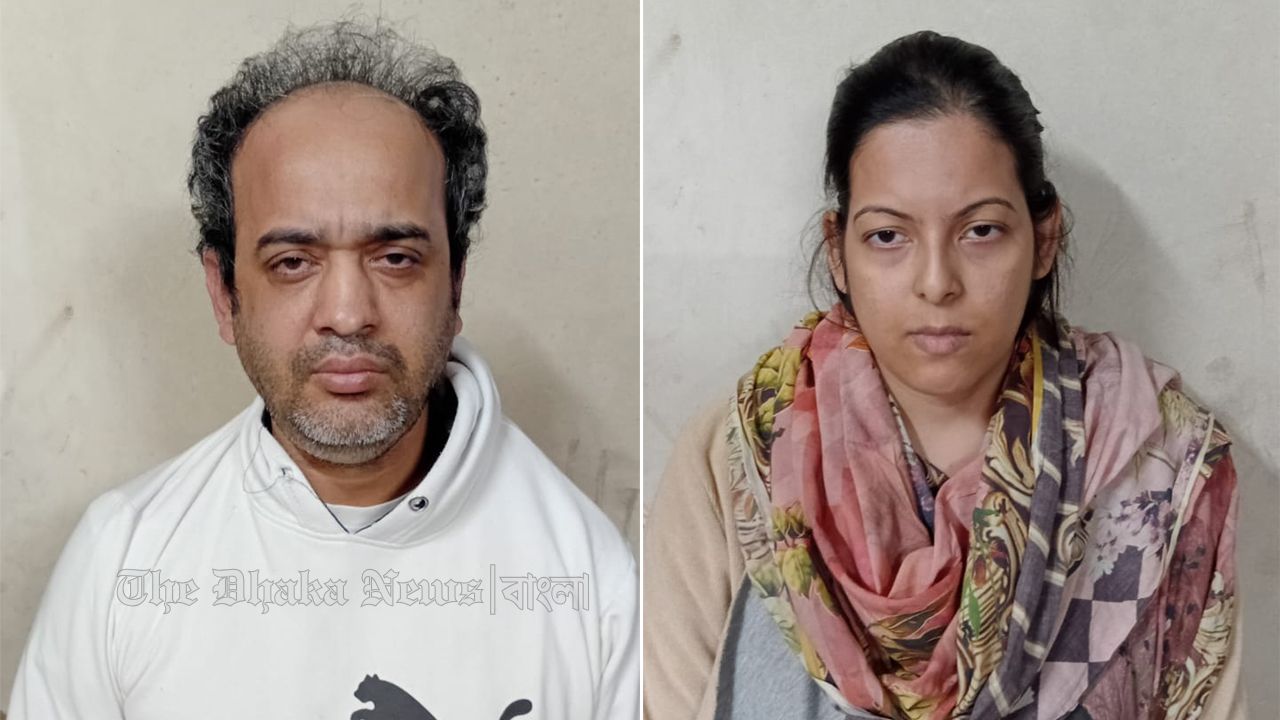 গ্রেপ্তার ইভ্যালির রাসেল-শামীমা