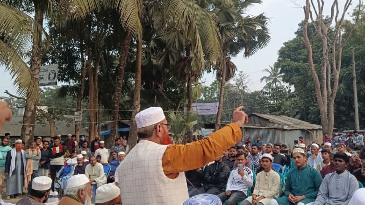 দুর্নীতিমুক্ত দেশের প্রতিশ্রুতি জামায়াত প্রার্থী শাহাজাহান মিয়ার 