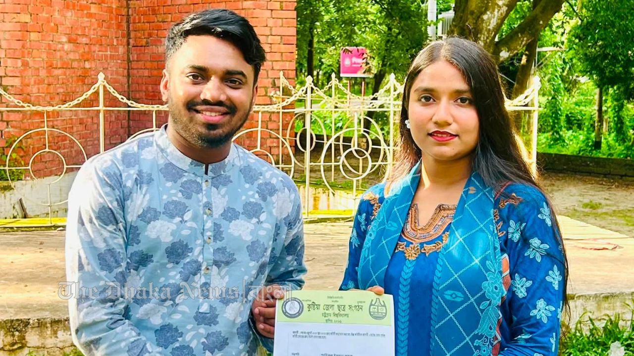 চবিতে কুষ্টিয়া জেলা ছাত্র সংগঠনের নতুন নেতৃত্বে সামান্তা ও পুলক